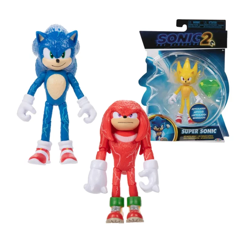 Sonic 2 film dječje igračke figurica 10 cm sort