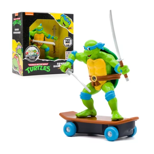 Nindža kornjače akcijska figura Sewer Shredders Classic Leonardo - Slika 1