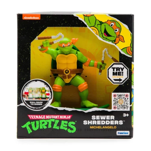 Nindža kornjače akcijska figura Sewer Shredders Classic Michelangelo - Slika 6