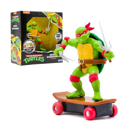 Nindža kornjače akcijska figura Sewer Shredders Classic Raphael - Slika 1