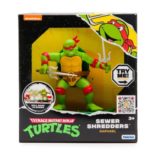Nindža kornjače akcijska figura Sewer Shredders Classic Raphael - Slika 6
