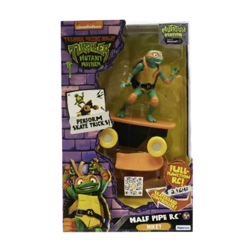 Nindža kornjače vozilo na daljinski Michelangelo Half Pipe Movie - Slika 6