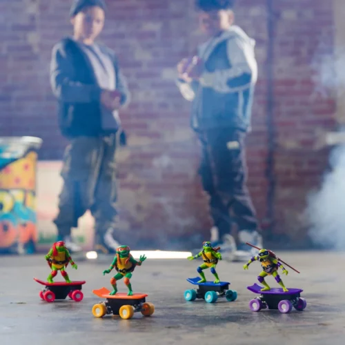 Nindža kornjače vozilo na daljinski Michelangelo Half Pipe Movie - Slika 5