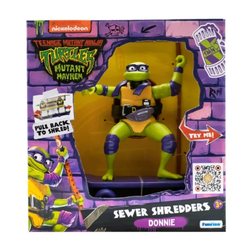 Nindža kornjače akcijska figura Donatello Sewer Shredders serija - Slika 3