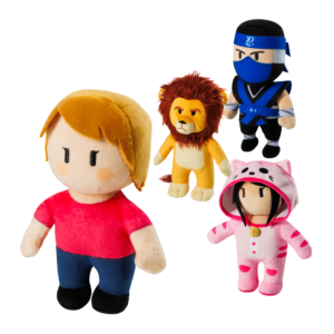 Stumble Guys plišana igračka 10 cm sort - Slika 8