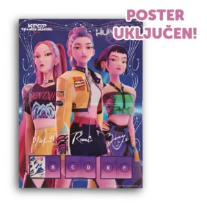 KPop Demon Hunters album za sličice (hrvatski) - Slika 2