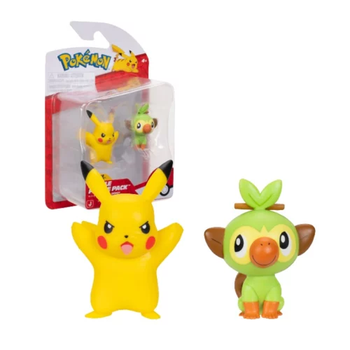 Pokemon set figura Grookey i Pikachu - Slika 1