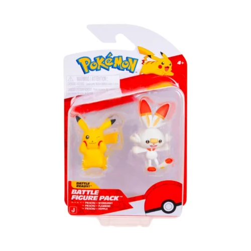 Pokemon set figura Scorbunny i Pikachu - Slika 3