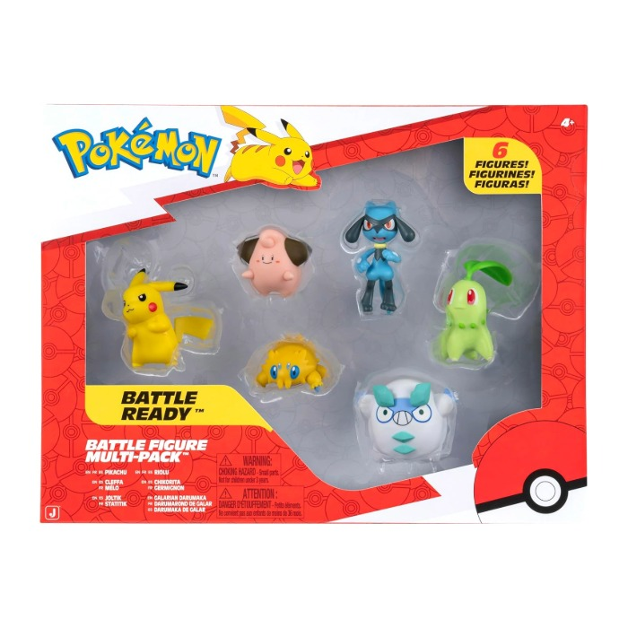 Pokemon igračke set figura Pikachu 6pk