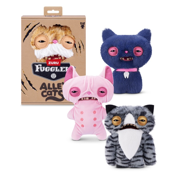 Fuggler plišana igračka Alley Cats 23 cm, više vrsta