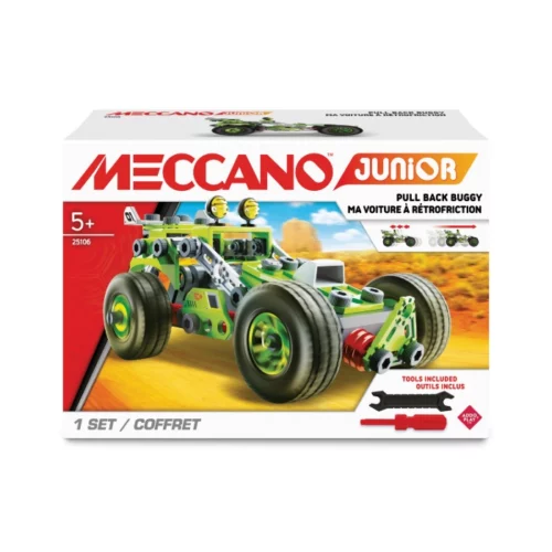 Meccano STEM kreativni set pull back buggy - Slika 4