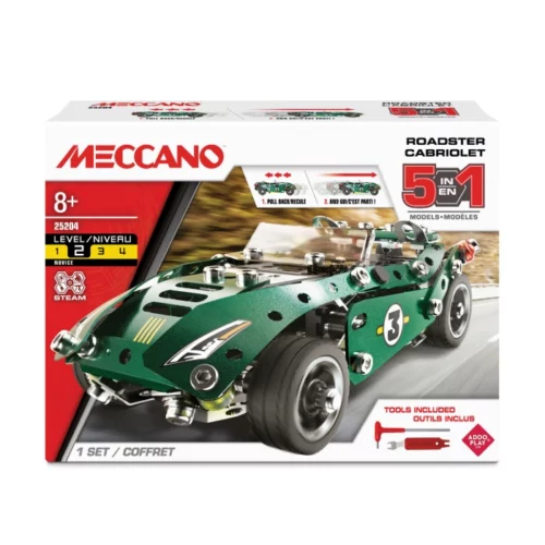 Meccano STEM modularni set 5u1 roadster - Slika 5