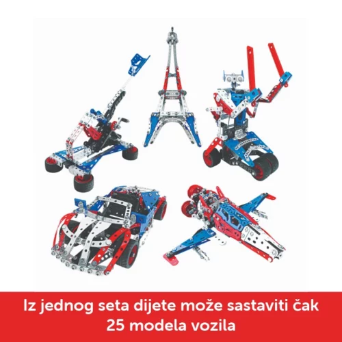 Meccano STEM kreativni set alata za graditelje - Slika 2