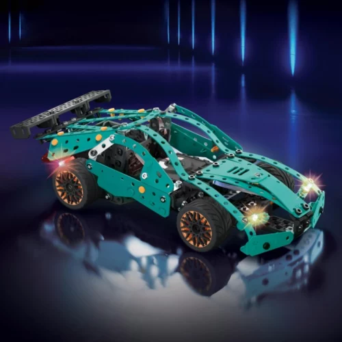 Meccano STEM modularni set 2u1 hiperauto i F1 - Slika 2