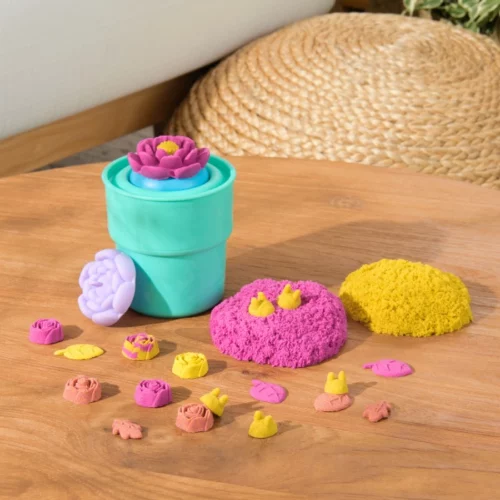 Kinetički pijesak kreativni set Squishblossom cvijet - Slika 4