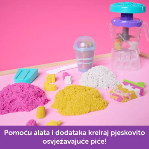 Kinetički pijesak kreativni set Smoothie blender - Slika 2