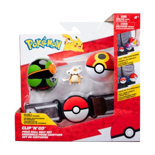 Pokemon set s figurom, pojasom i Poke lopta Kubon - Slika 3