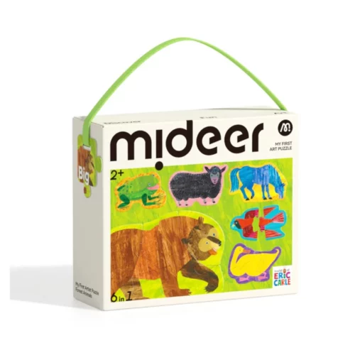 Mideer umjetničke puzzle Šumske životinje - Slika 1