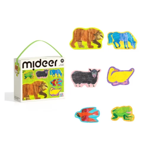 Mideer umjetničke puzzle Šumske životinje - Slika 2