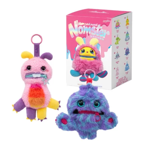 Nomster Nom Bad Mood plišani privjesak - Slika 1