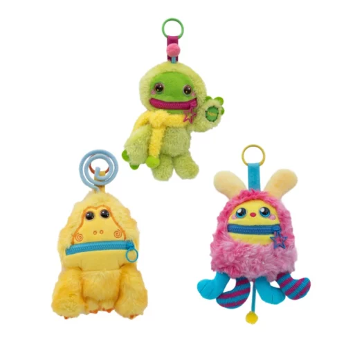 Nomster Nom Bad Mood plišani privjesak - Slika 2