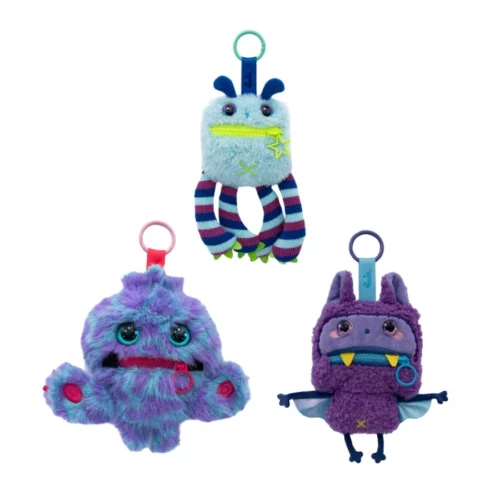 Nomster Nom Bad Mood plišani privjesak - Slika 3