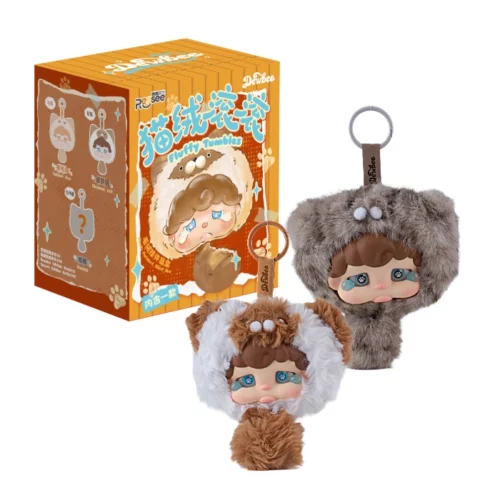 Dewbee's Fluffy Tumbles plišana maca na privjesku - Slika 1