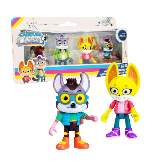 Creature Cases set pomičnih figura 4pk