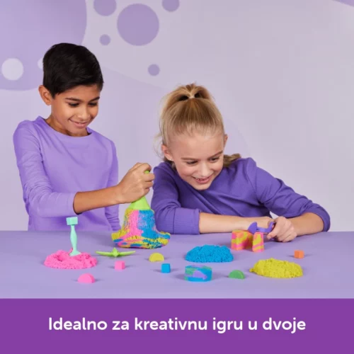 Kinetički pijesak kreativni set Squish and Create - Slika 4