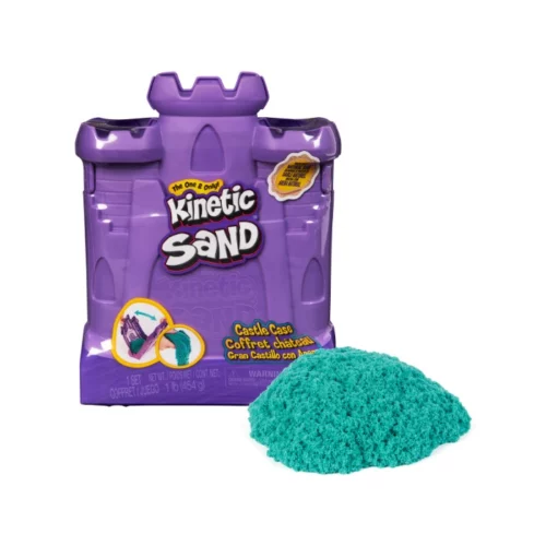 Kinetički pijesak set Dvorac s pijeskom plavozelena - Slika 1