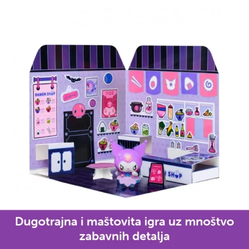 Hello Kitty set s naljepnicama i figura Kuromi - Slika 2