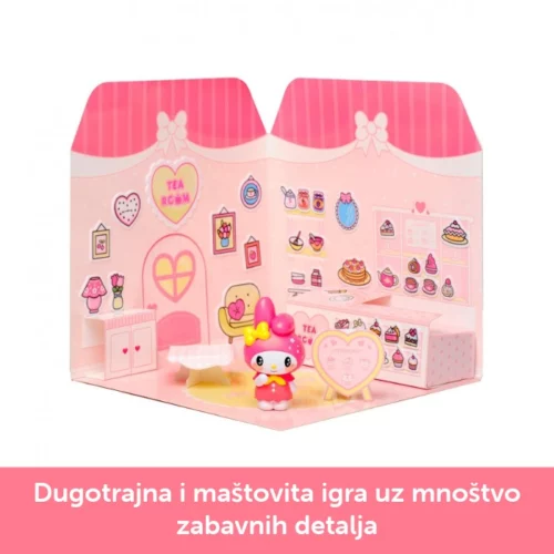 Hello Kitty set s naljepnicama i figura My Melody - Slika 2