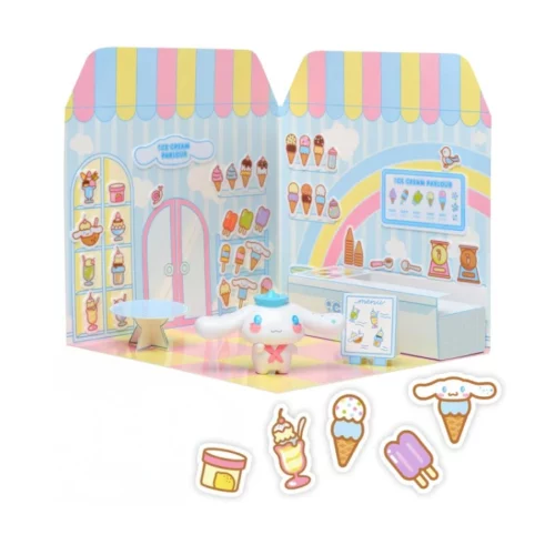 Hello Kitty set s naljepnicama i figura Cinnamoroll - Slika 3