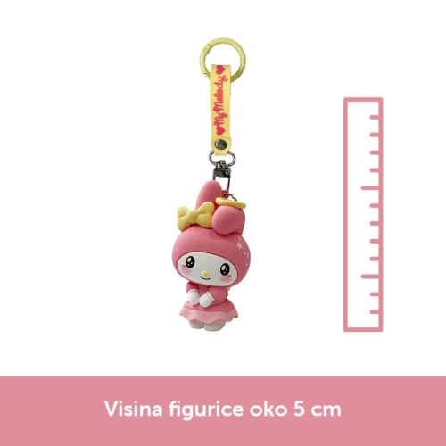 Hello Kitty privjesak s figurom My Melody - Slika 2