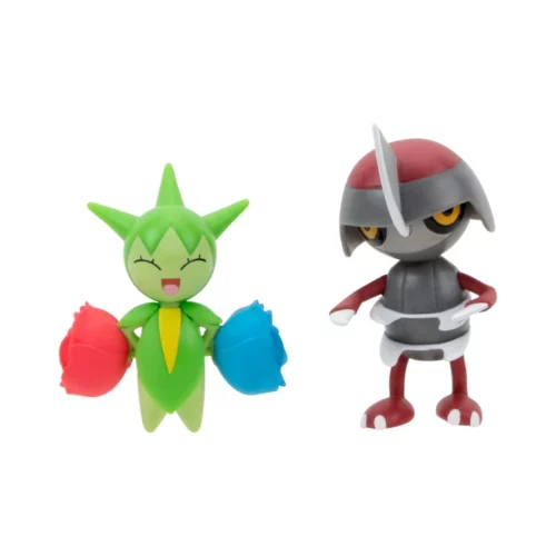Pokemon set figura Battle figure Pawniard i Roselia - Slika 2