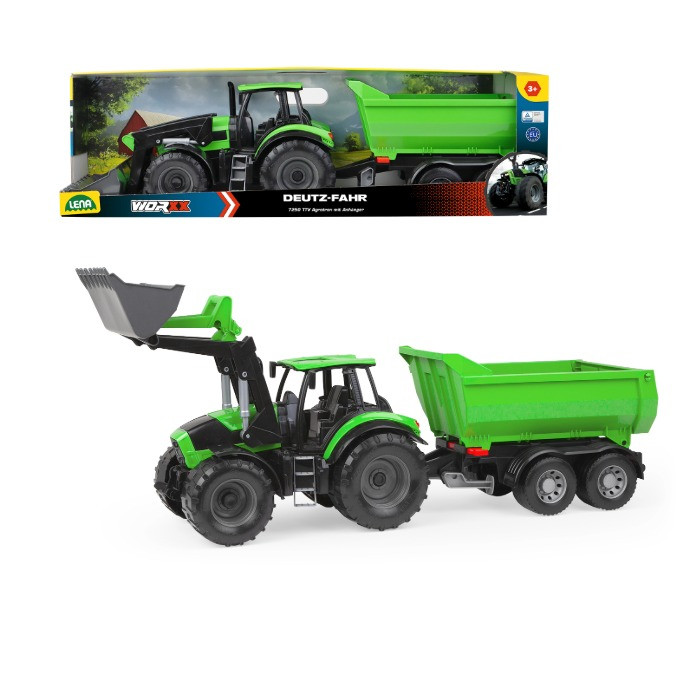 Lena Worxx traktor s prikolicom Deutz-Fahr
