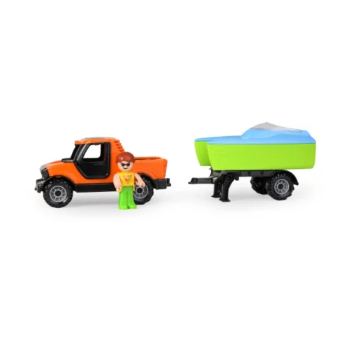 Lena Truckies pickup vozilo s prikolicom i čamcem - Slika 3