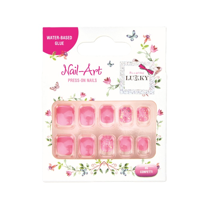 Lukky naljepnice za nokte Nail Art Confetti 10 kom