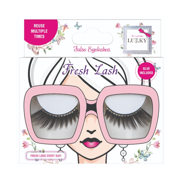 Lukky umjetne trepavice sa šljokicama Diamond Eyeliner