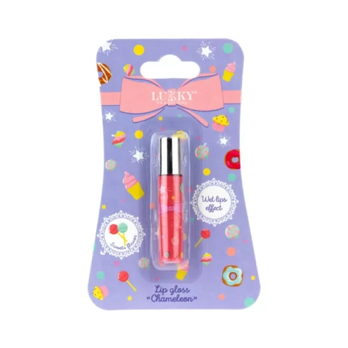 Lukky holografsko sjajilo za usne 3,5ml - crvena - Slika 1