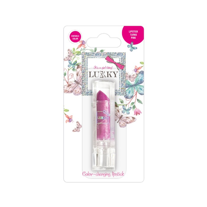 Lukky ruž za usne Magic Lipstick - iz ljubičaste u roza