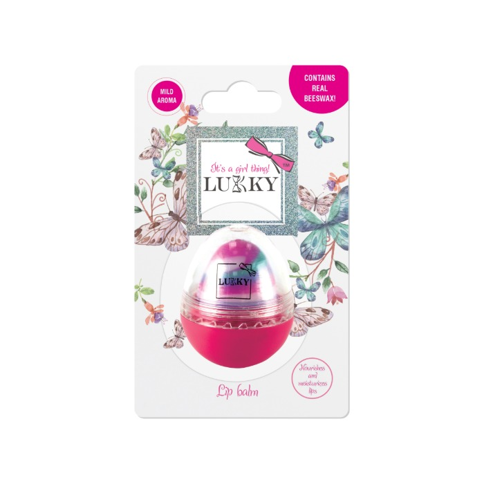 Lukky melem za usne u obliku jajeta 10ml - sorbet od malina