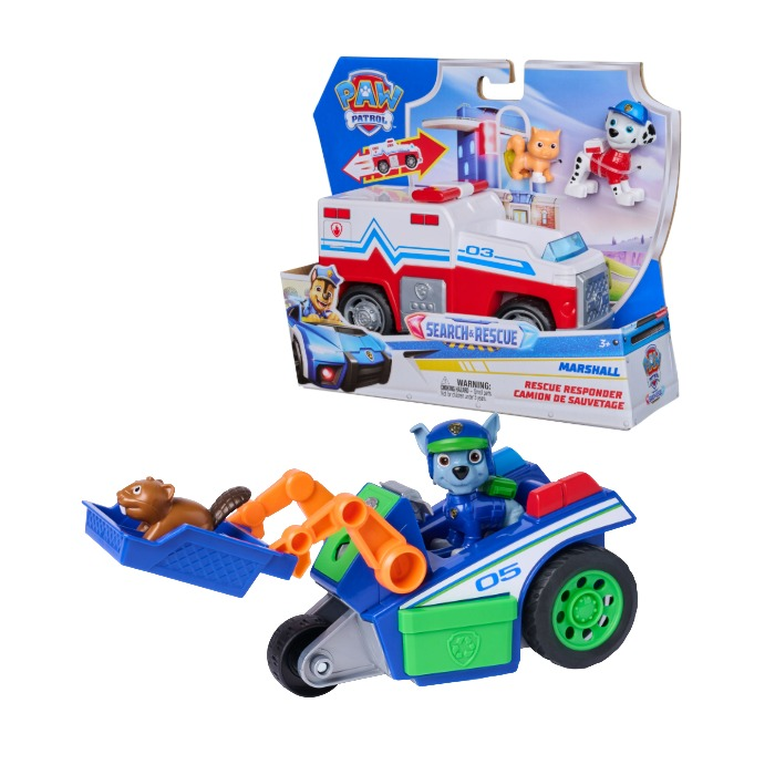 Paw Patrol Search and rescue vozilo s figurom, više vrsta (Kopiraj)