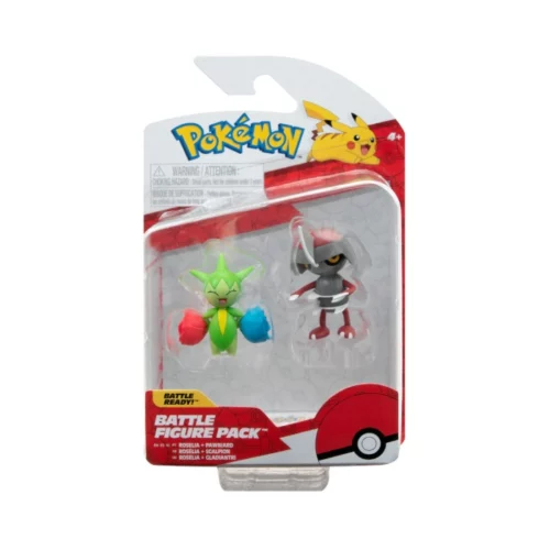 Pokemon set figura Battle figure Pawniard i Roselia - Slika 1