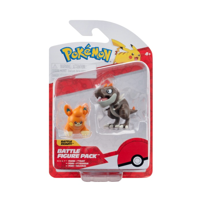 Pokemon set figura Battle figure Tyrunt i Pawmi