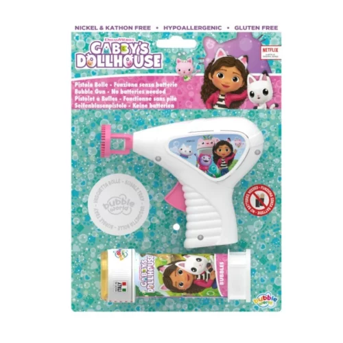 Dulcop Gabby's Dollhouse mali pištolj za mjehuriće od sapunice - Slika 1