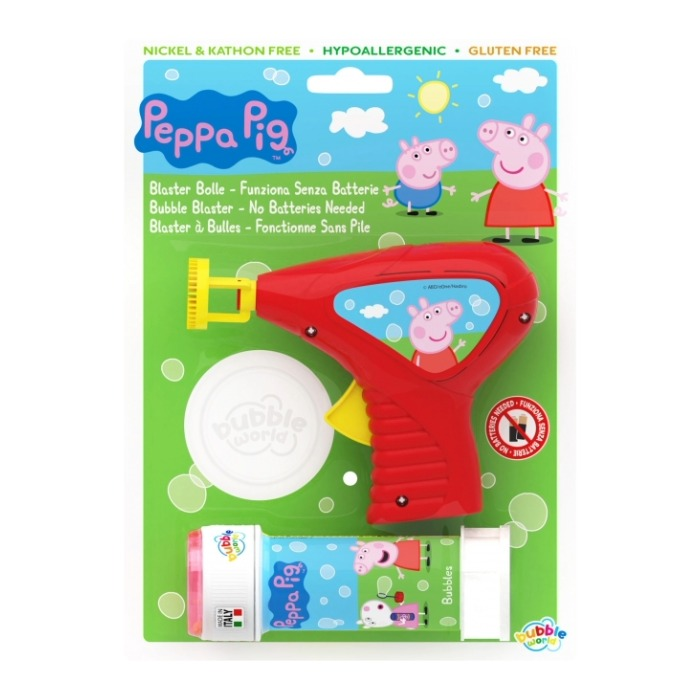 Dulcop Peppa Pig mali pištolj za mjehuriće od sapunice