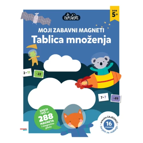 Moji zabavni magneti - tablica množenja - Slika 1