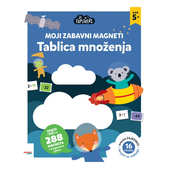 Moji zabavni magneti - tablica množenja