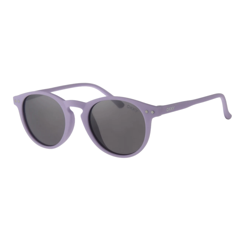 OKKY, KIDS SUNGLASSES S25 - LILAC - OKRUGLE